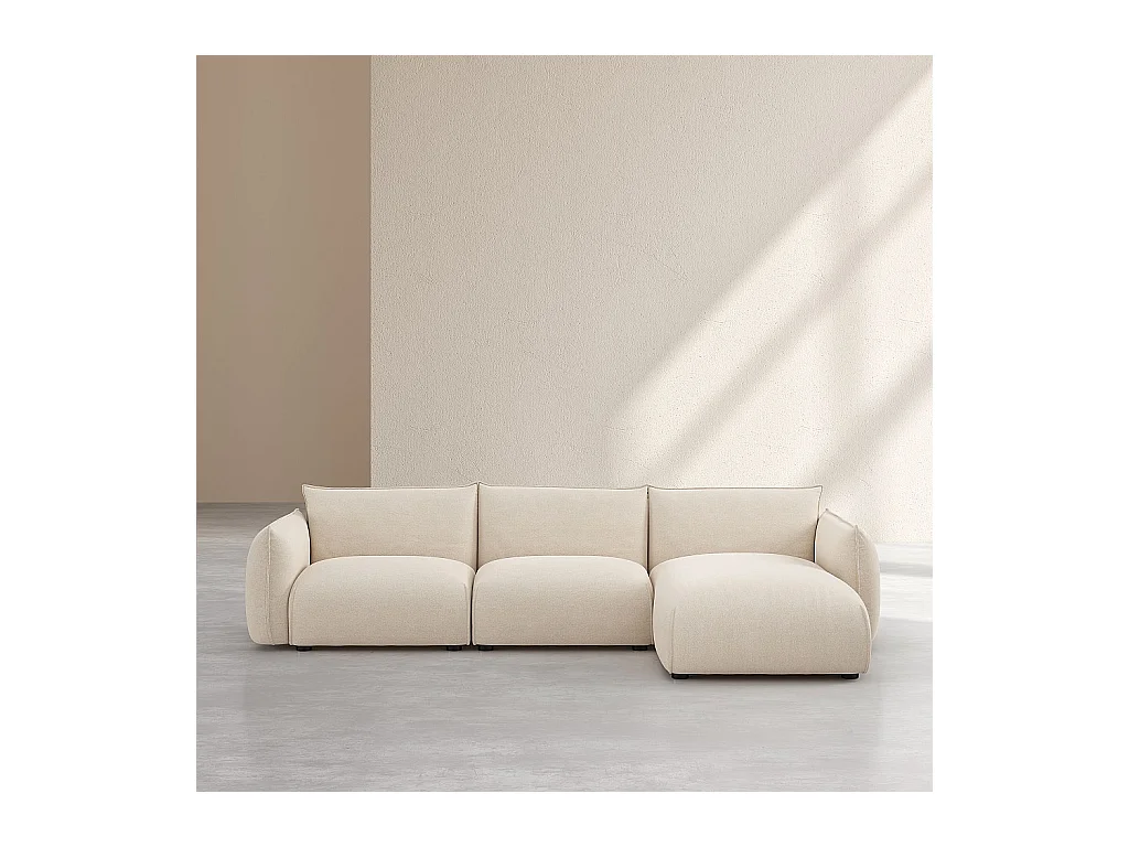 Habitat - Canapé d'angle droit en tissu - Écru - Design by Morten Georgsen - Celeste