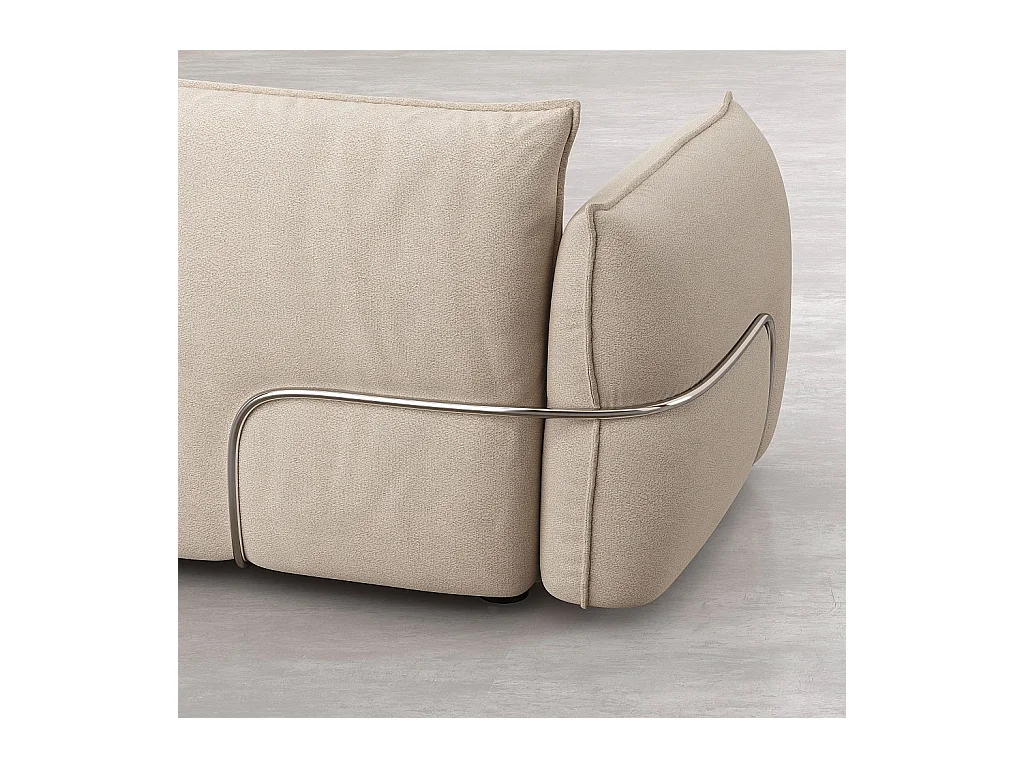 Habitat - Canapé d'angle droit en tissu - Écru - Design by Morten Georgsen - Celeste