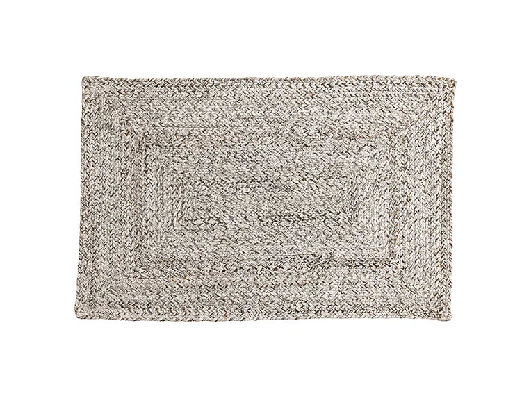 Paillasson Tressé "Petra" 60x90cm Beige