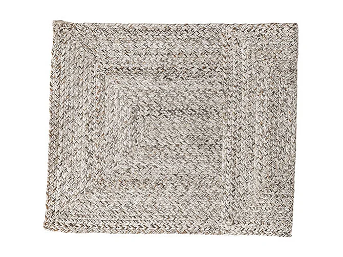 Paillasson Tressé "Petra" 60x90cm Beige