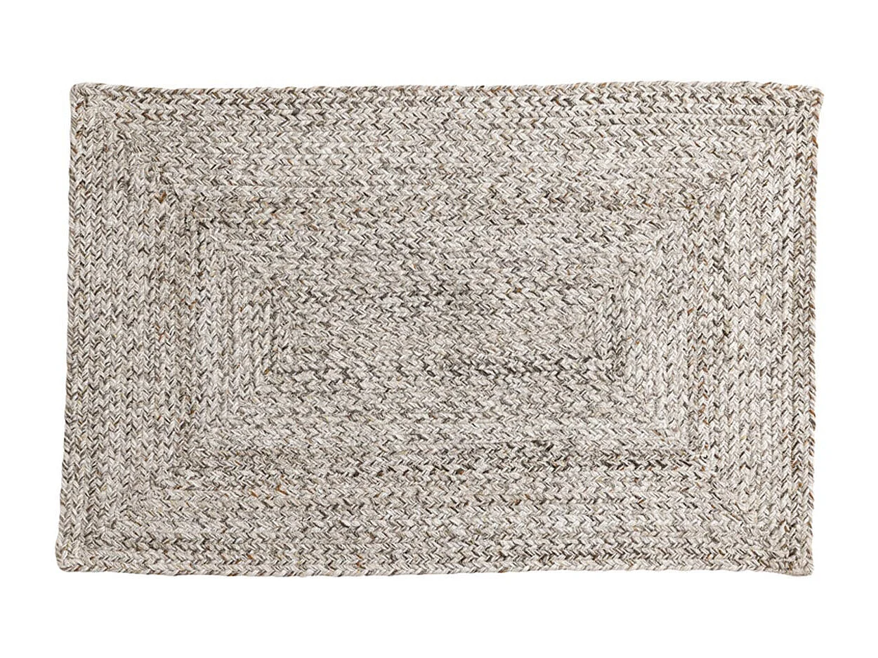 Petra deurmat 90x60cm bruin.