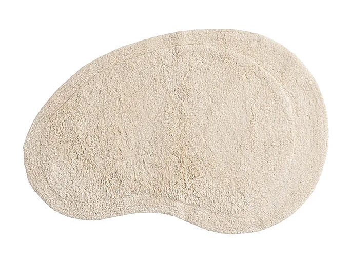 Elvis tapis de bain 85x60cm beige.