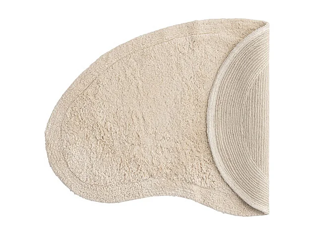 Elvis tapis de bain 85x60cm beige.