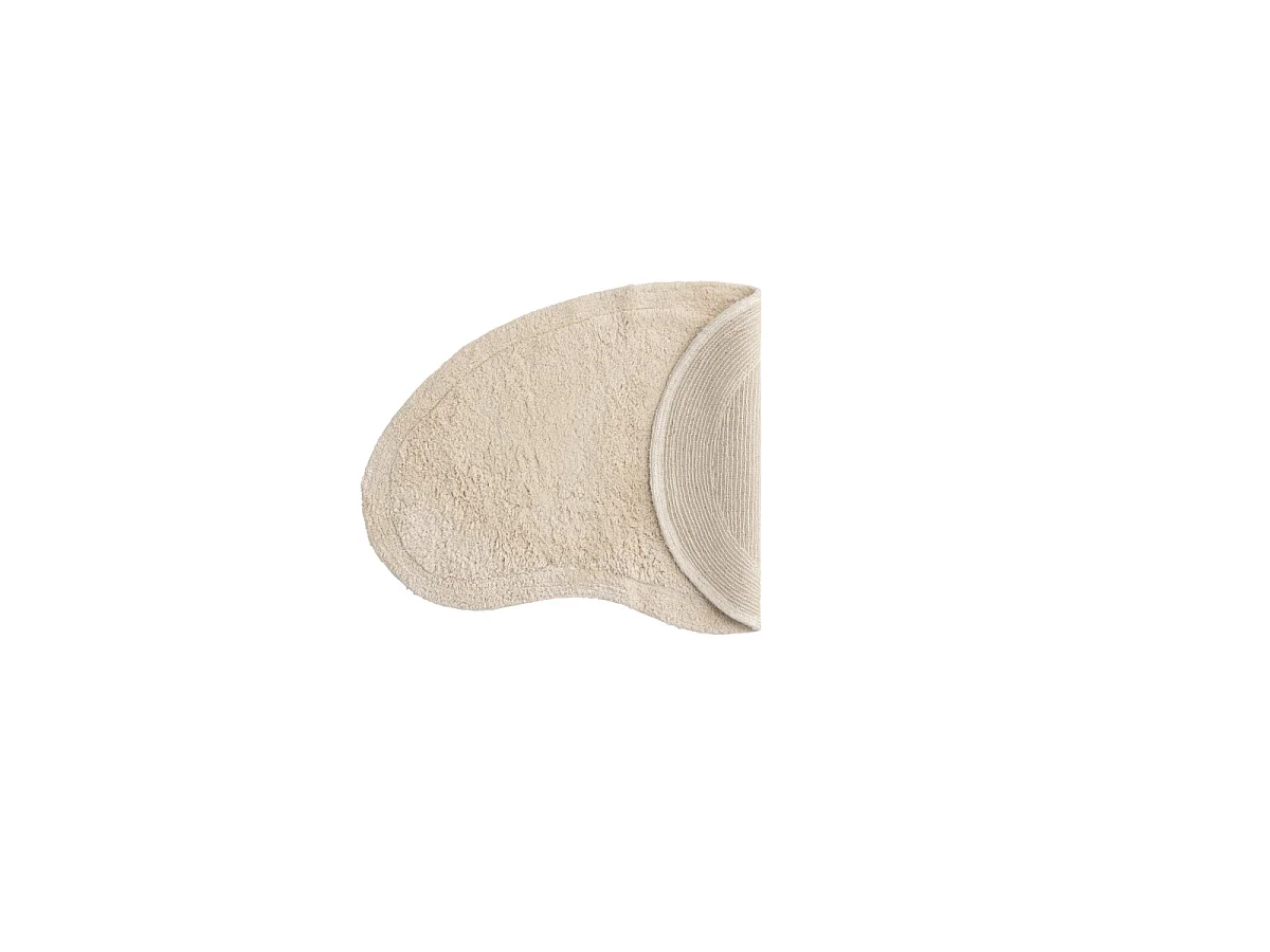 Tapis de Salle de Bain "Elvise" 60x85cm Naturel