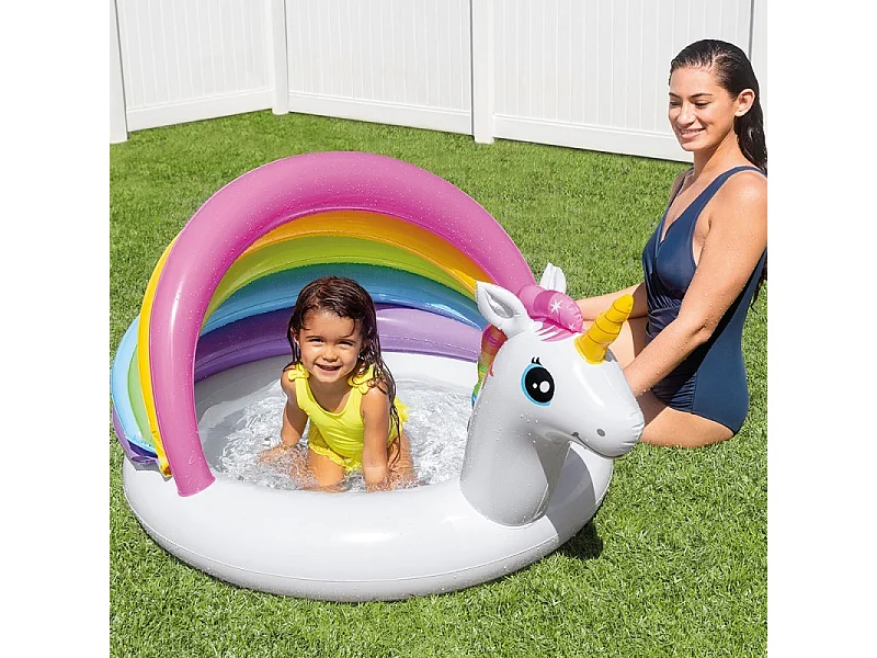 Einhorn Babypool 127x102x69 cm