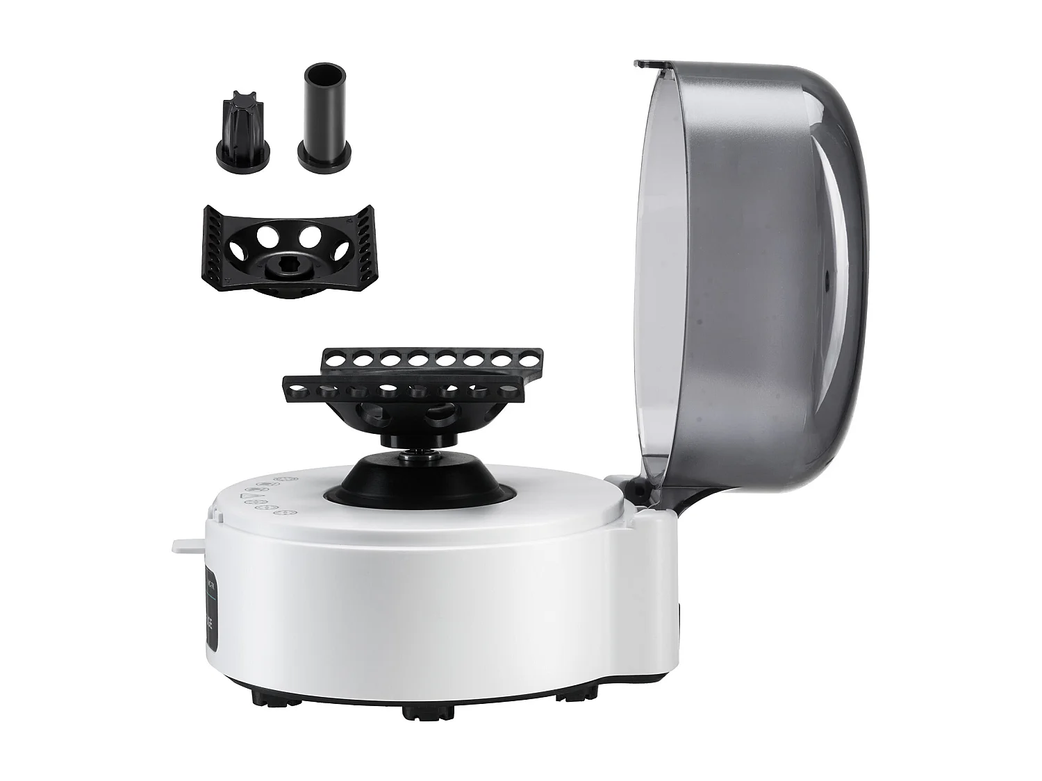 Mini centrifugeuse Électrique SucceBuy, 3013 x g RCF, Machine Centrifuge Laboratoire avec Rotor 2 en 1 pour Tubes de 0,2/1,5/2 ml, pour Diverses Expériences