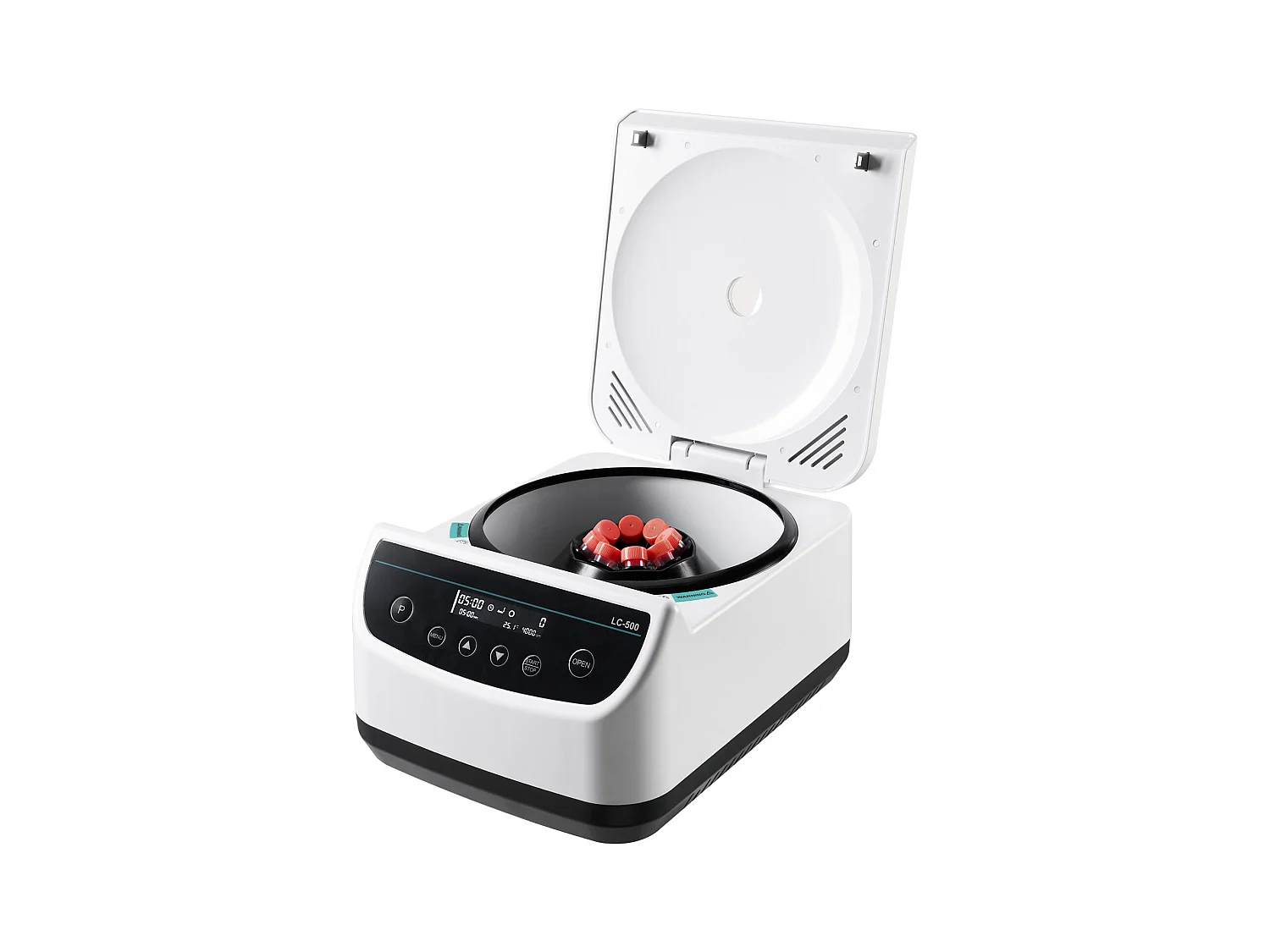 Elektryczna Wirówka SucceBuy, 100-1900 x g RC, Wirówka Laboratoryjna z Pojedynczym Rotorem do Probówek 2/5/10/15 ml, do Różnych Eksperymentów