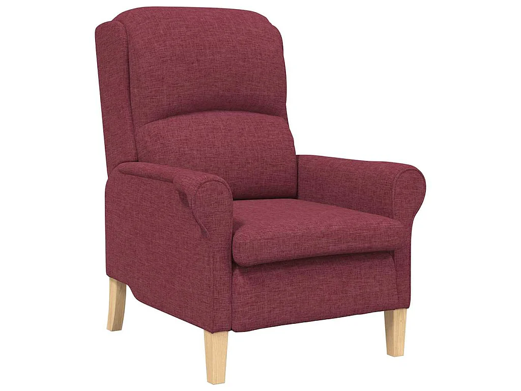 fauteuil Bordeaux tissu