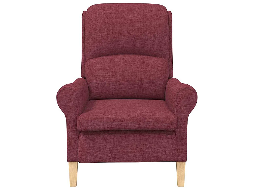 fauteuil Bordeaux tissu