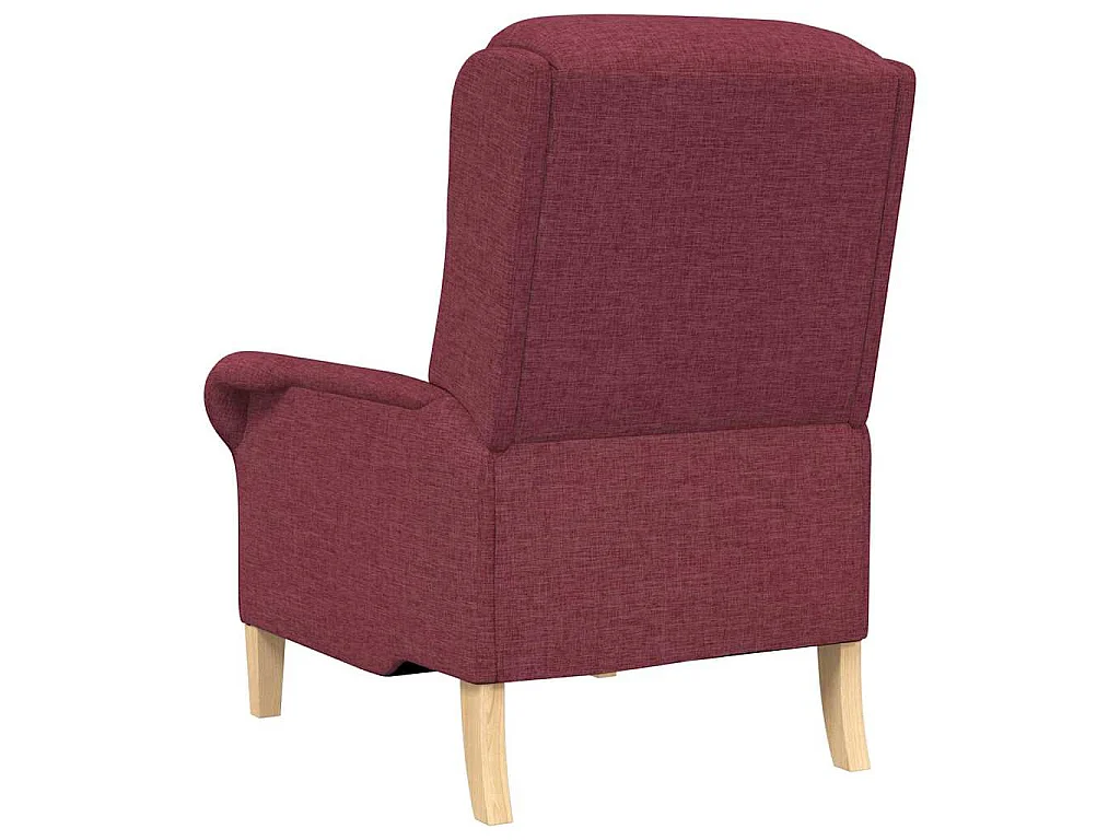fauteuil Bordeaux tissu