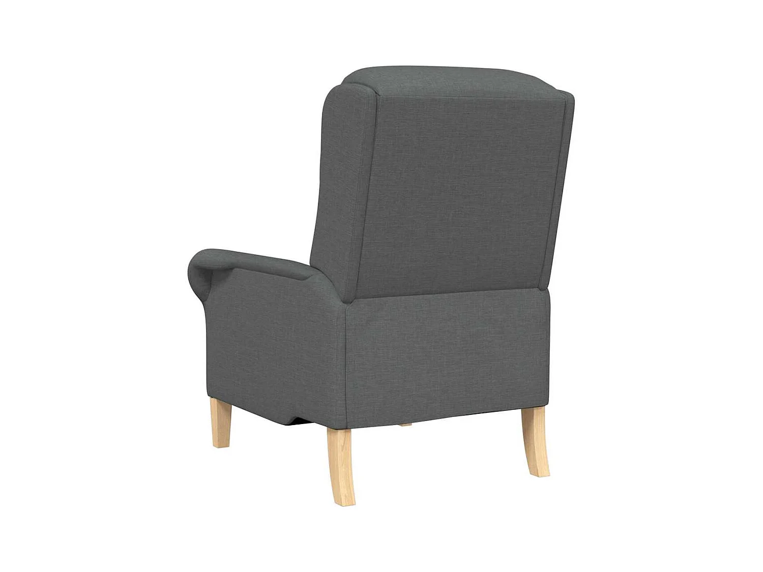 fauteuil Gris foncé 76 x 94 x 102 cm tissu