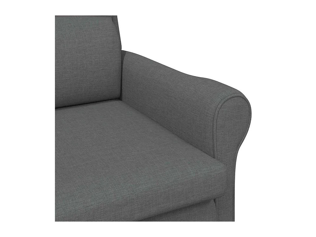 fauteuil Gris foncé 76 x 94 x 102 cm tissu