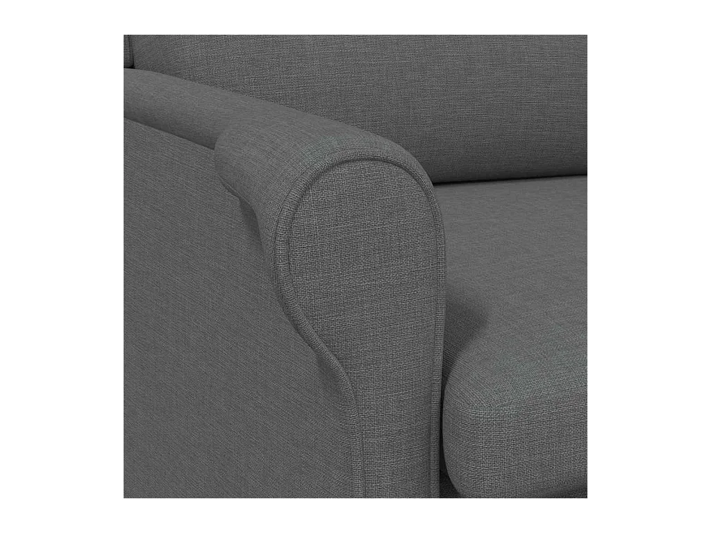 fauteuil Gris foncé 76 x 94 x 102 cm tissu