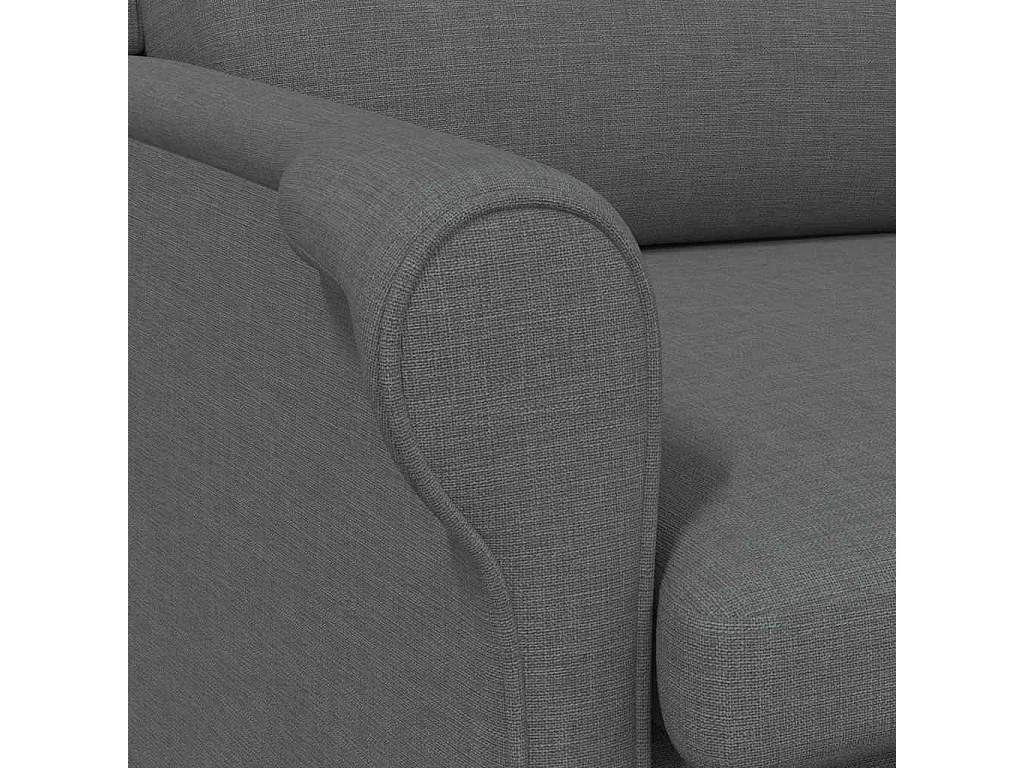 fauteuil Gris foncé 76 x 94 x 102 cm tissu