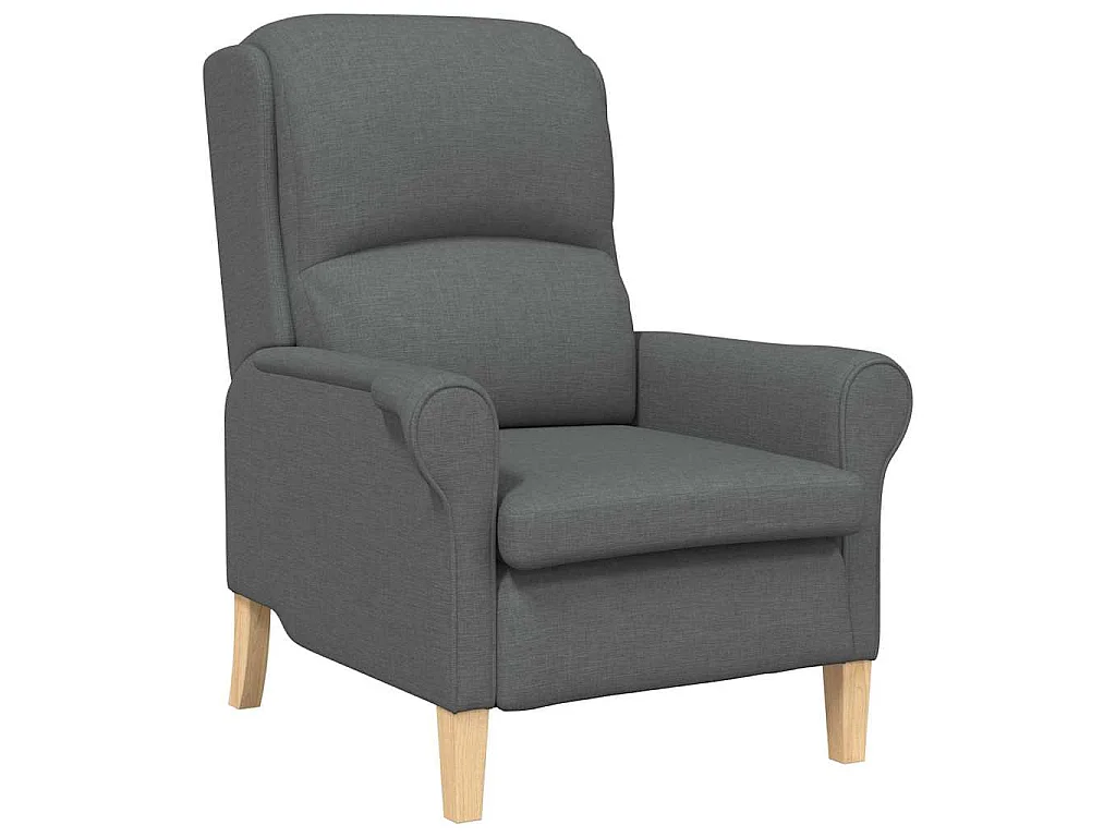 fauteuil Gris foncé tissu