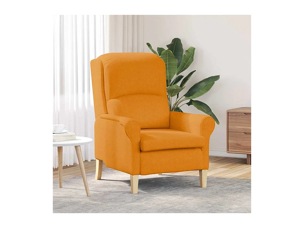 fauteuil Jaune foncé 76 x 94 x 102 cm tissu