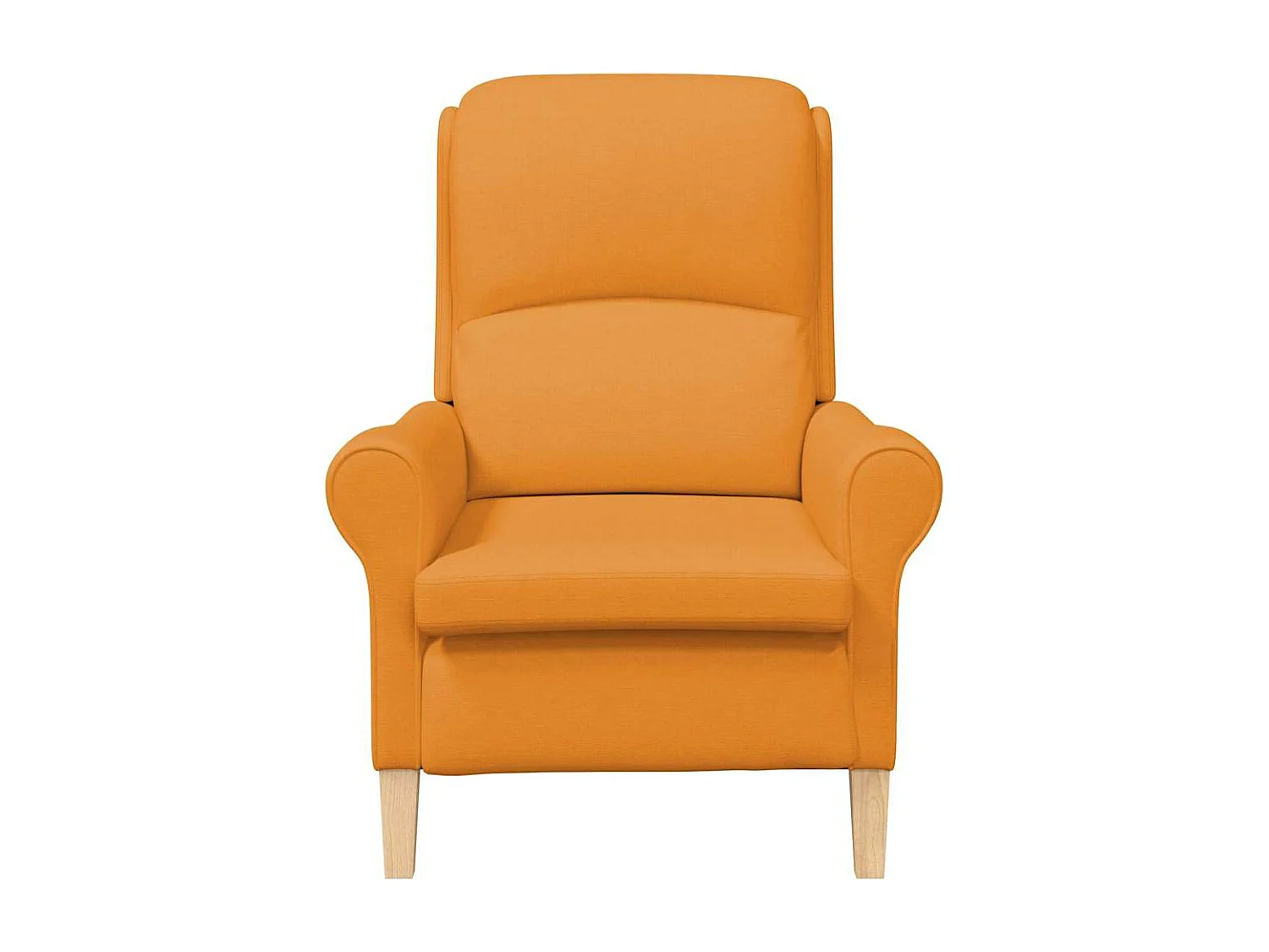 fauteuil Jaune foncé 76 x 94 x 102 cm tissu