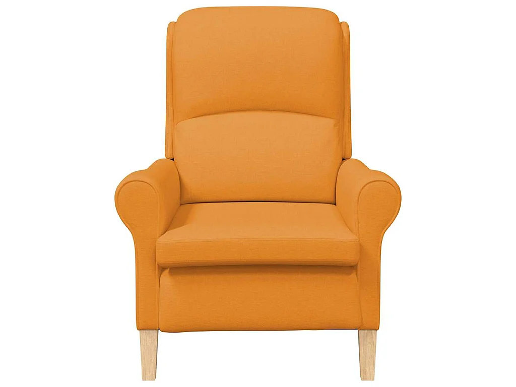 fauteuil Jaune foncé tissu