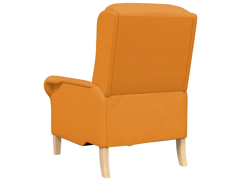 fauteuil Jaune foncé tissu