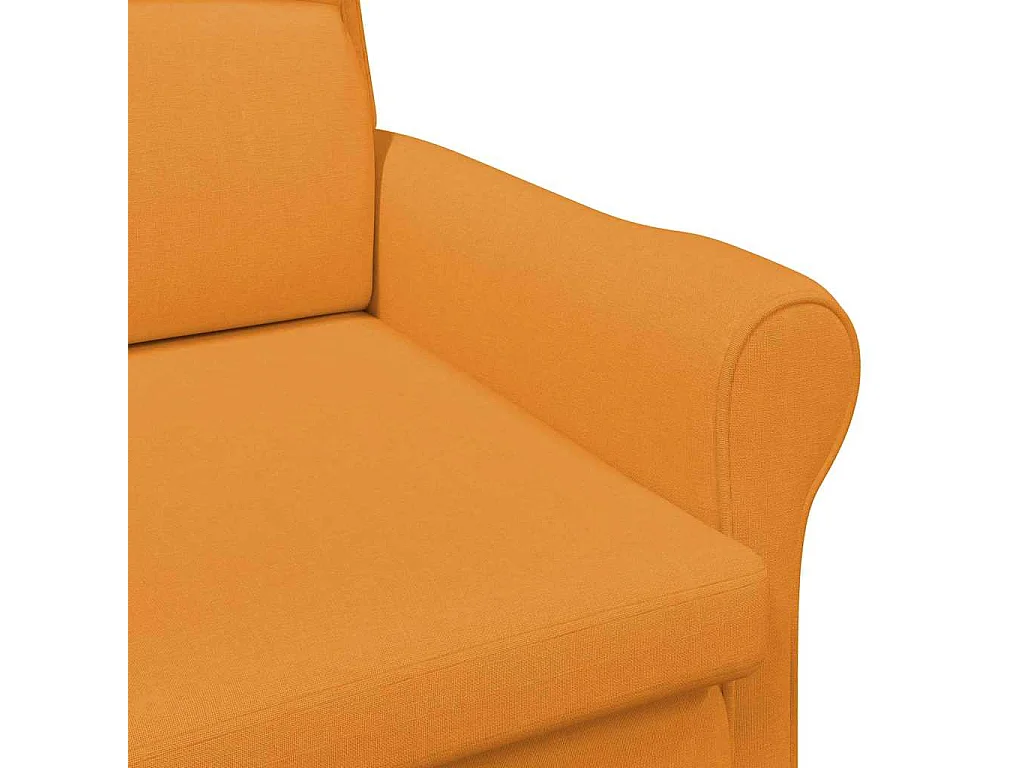 fauteuil Jaune foncé tissu