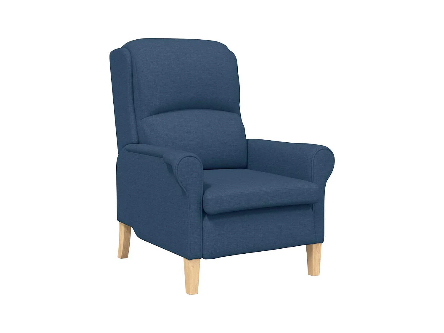 fauteuil Bleu 76 x 94 x 102 cm tissu