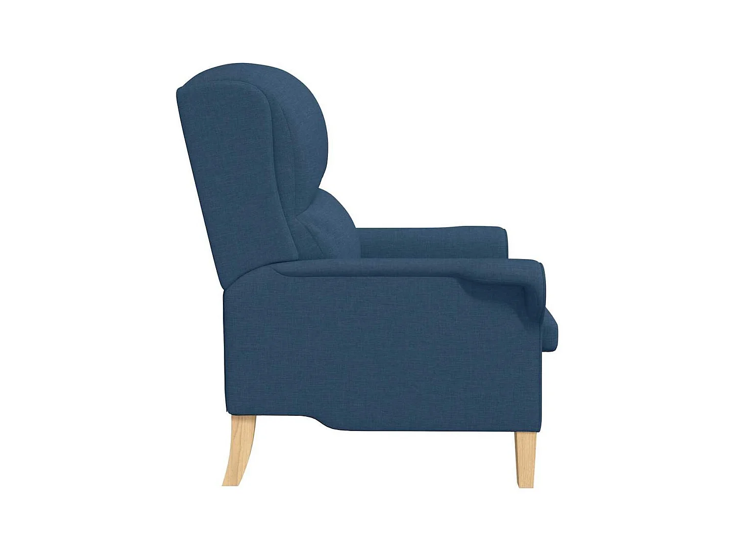fauteuil Bleu 76 x 94 x 102 cm tissu