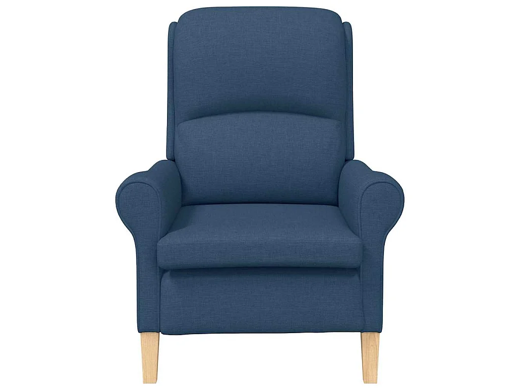 Fauteuil Bleu Moderne en Tissu 76 x 94 x 102 cm - Confortable et Stylé