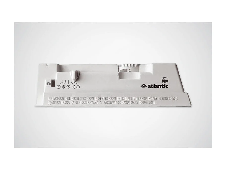 Convecteur électrique F617 blanc 1250W ATLANTIC 561732