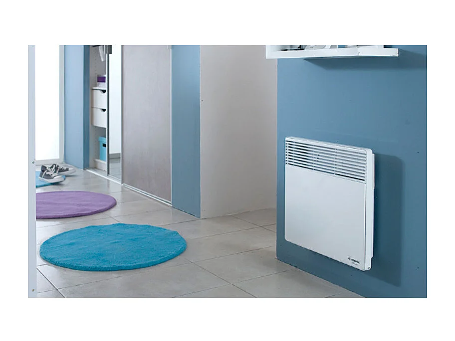 Convecteur électrique F617 blanc 1250W ATLANTIC 561732