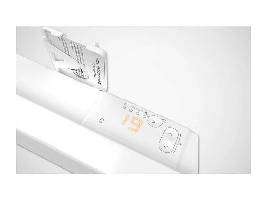 Convecteur électrique F617 blanc 500W ATLANTIC 561728