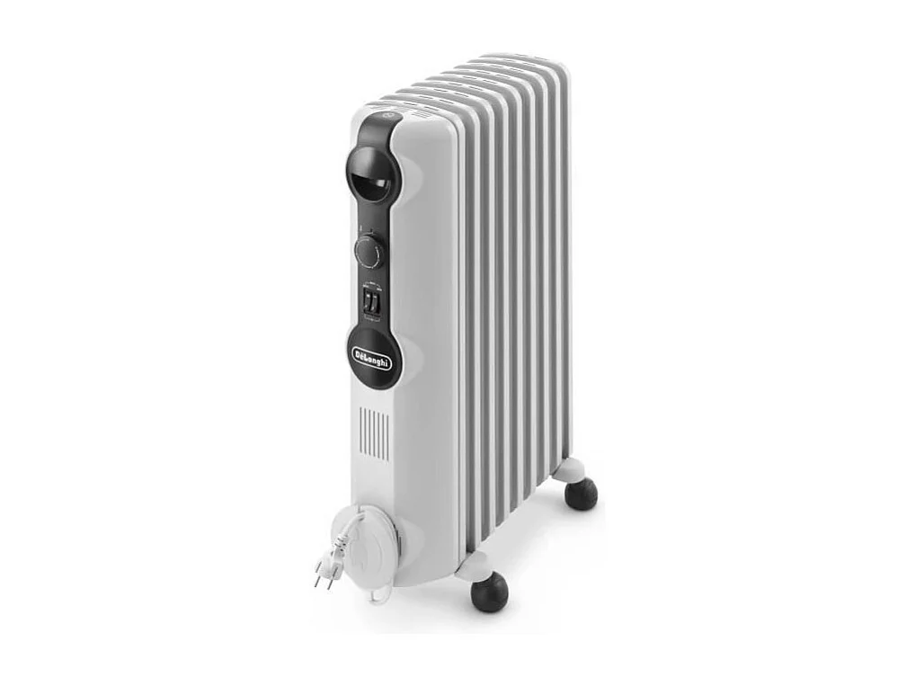 DELONGHI TRRS0920 2000 watts Radiateur bain dhuile - 3 niveaux de puissance - Comfortemp - Real Energy +35 % de convection