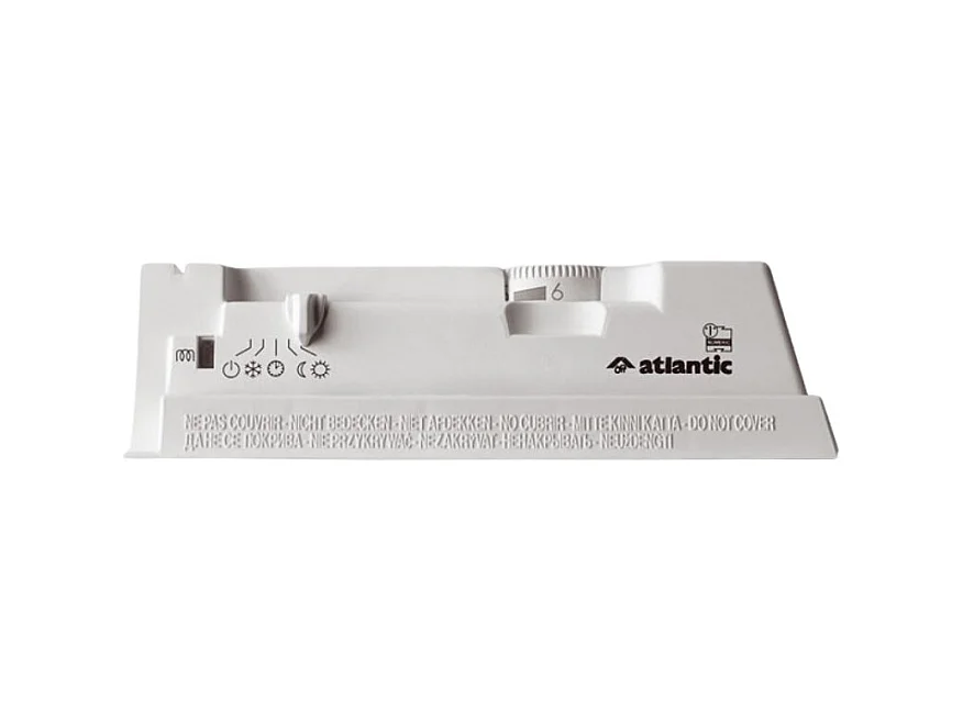 Convecteur électrique F617 blanc 500W ATLANTIC 561705