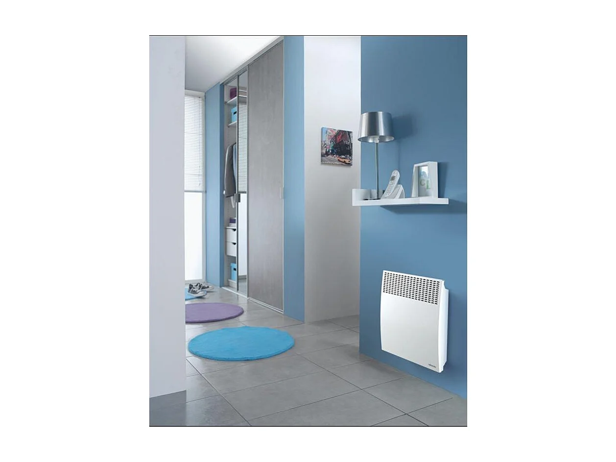 Convecteur électrique F617 blanc 1500W ATLANTIC 561733