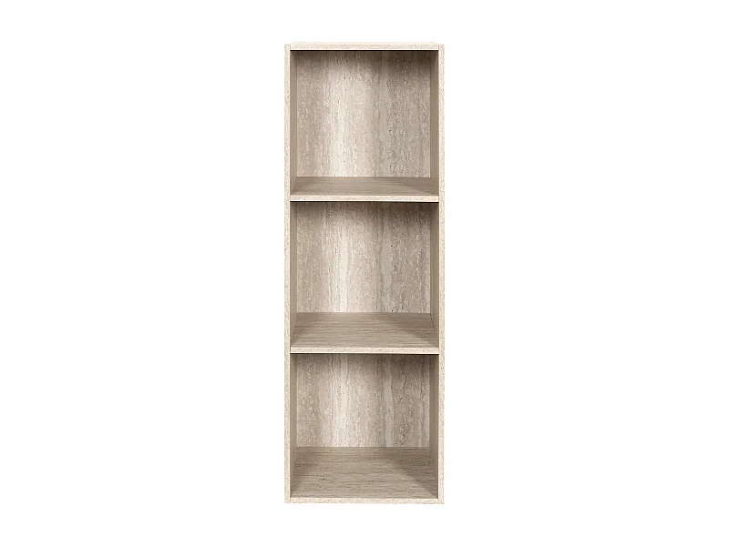 Rangement Modulable 3 Cases Pietra Blanc, Beige