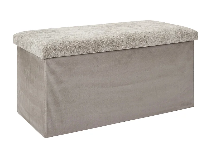 Coffre Banc Pliable Emilia Marron Marron