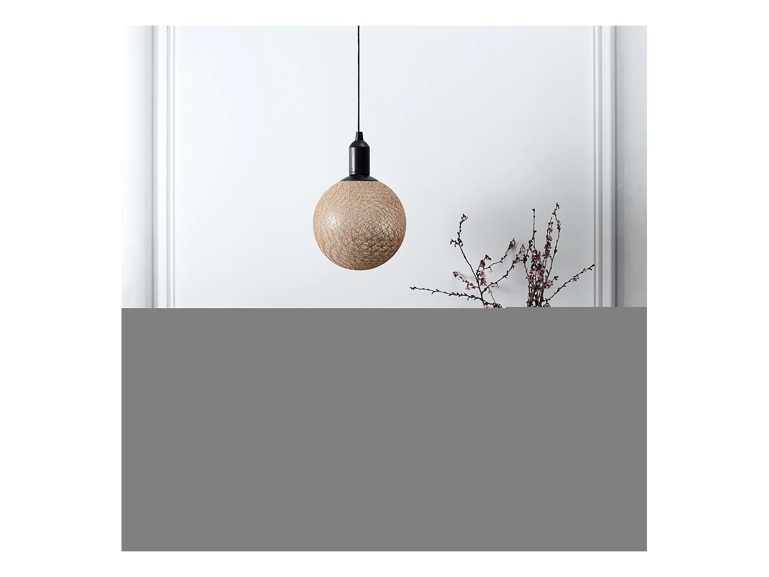 Boule Deco Lumineuse A Suspendre Dore D20cm Or