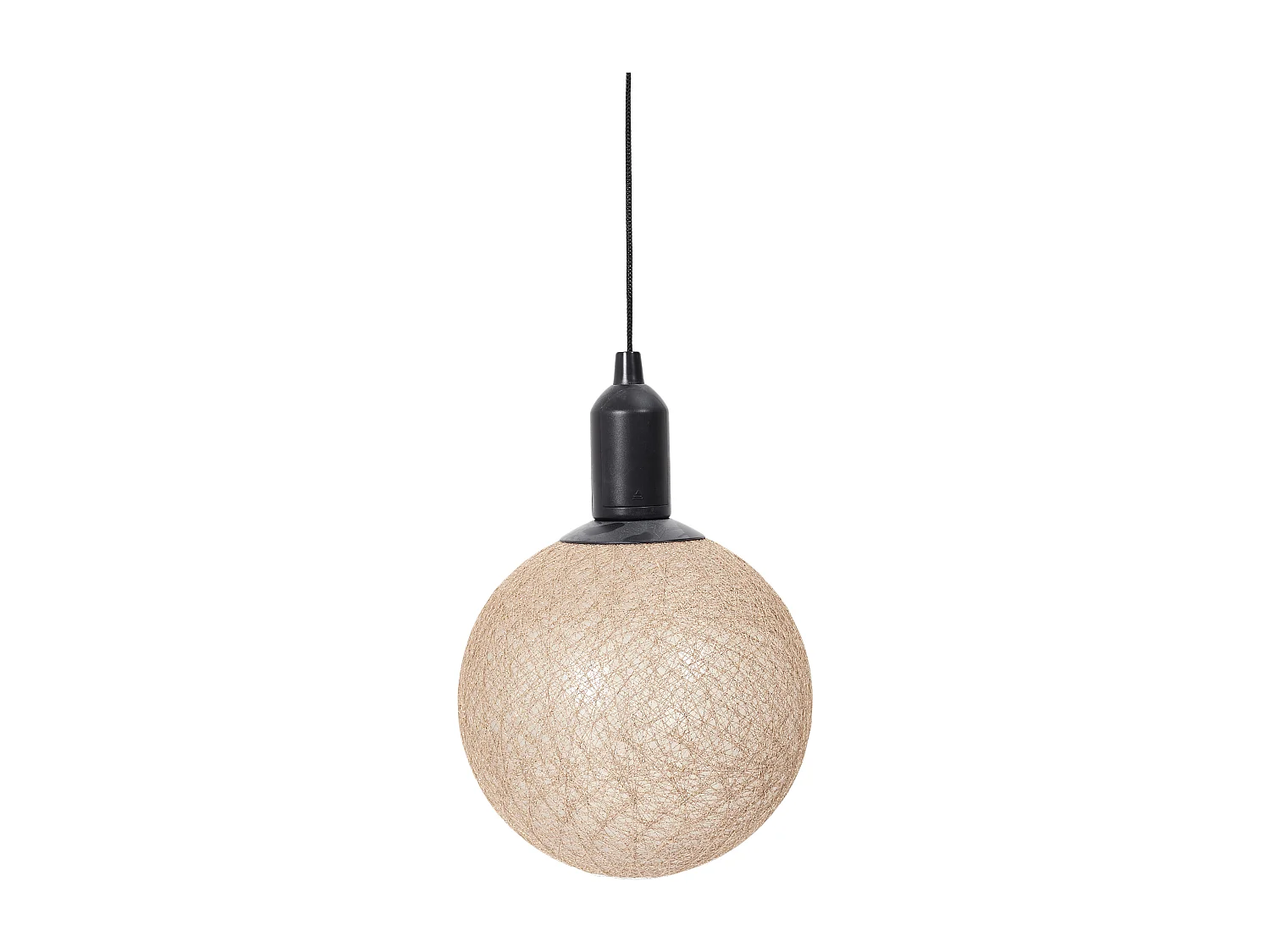 Boule Deco Lumineuse A Suspendre Dore D20cm Or