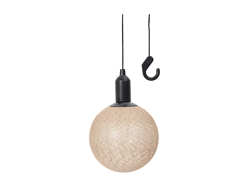 Boule Deco Lumineuse A Suspendre Dore D20cm Or