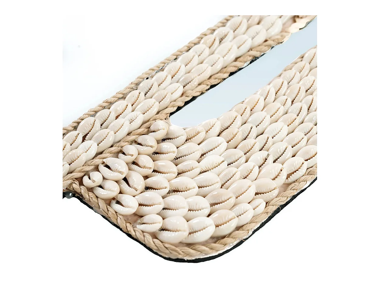 Der Cactus Shell Spiegel - Weiss