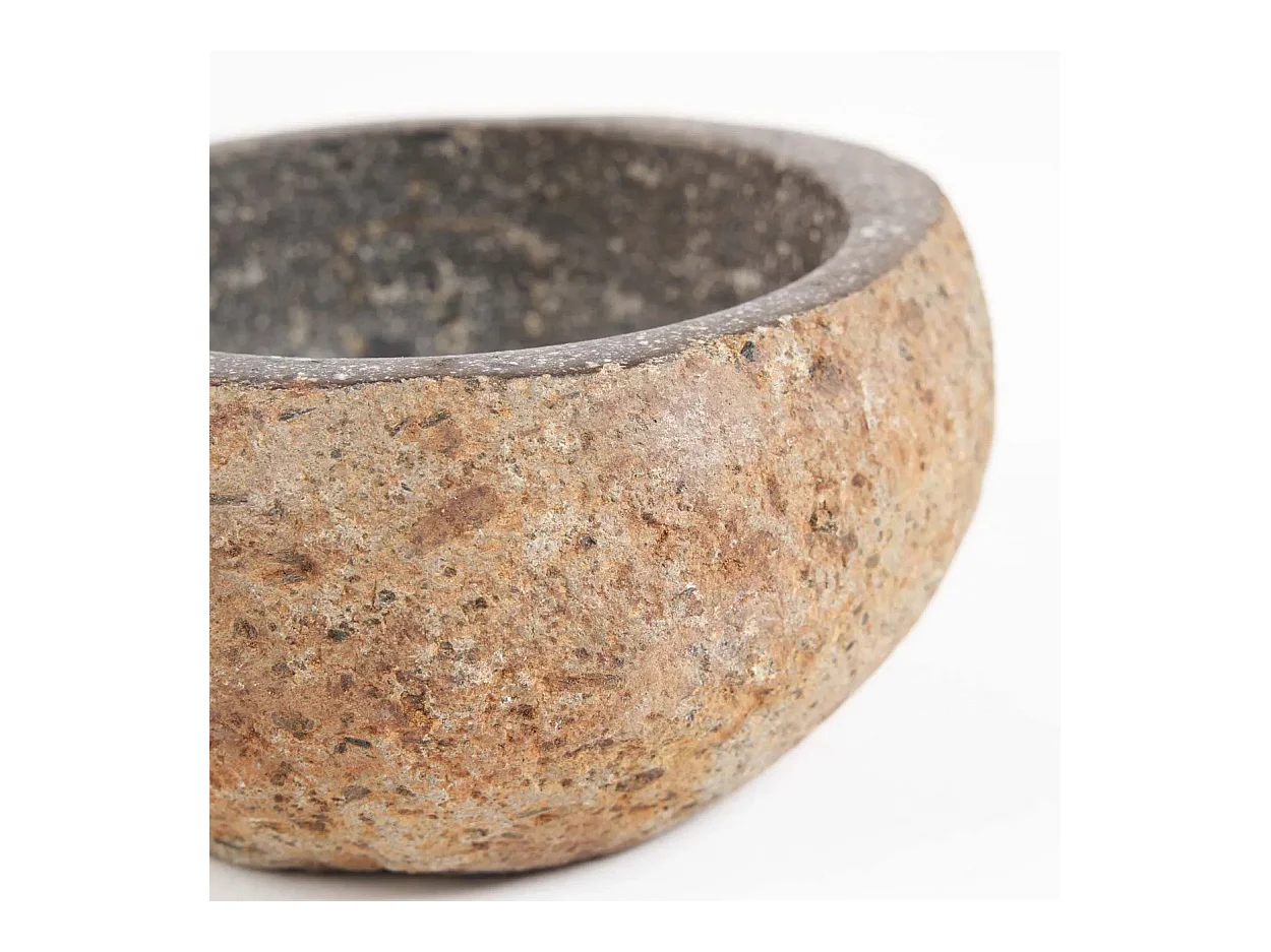 The River Stone Schale – Schwarz – M