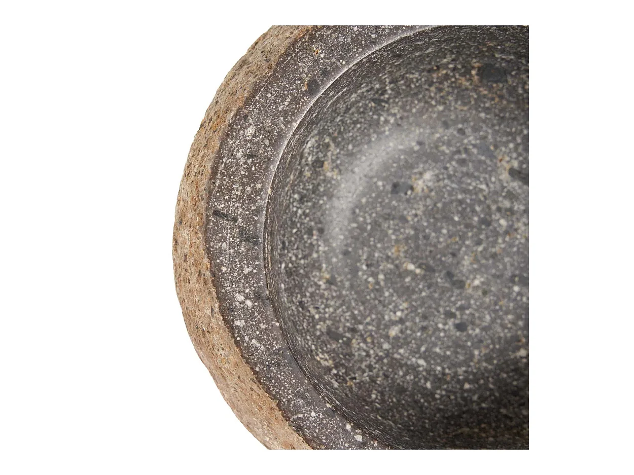 The River Stone Schale – Schwarz – M