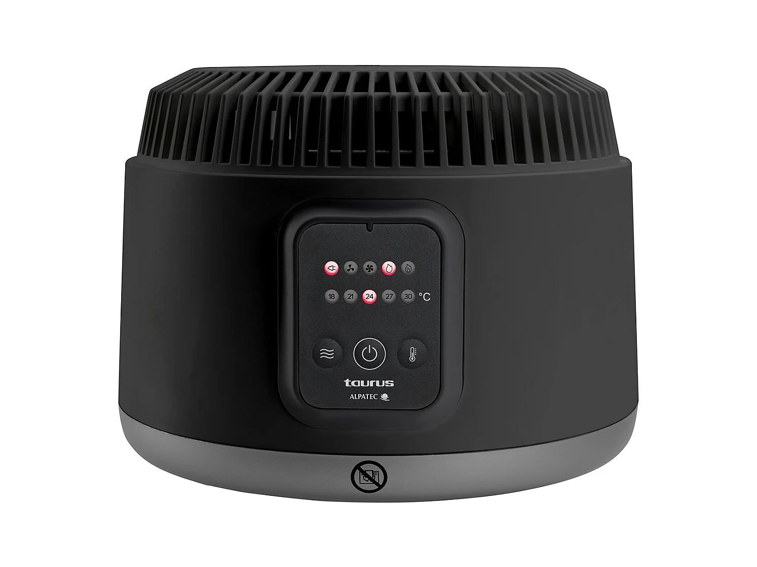 Chauffage Soufflant Vortex 2000W Tropicano Jet Hot & Cool Gris