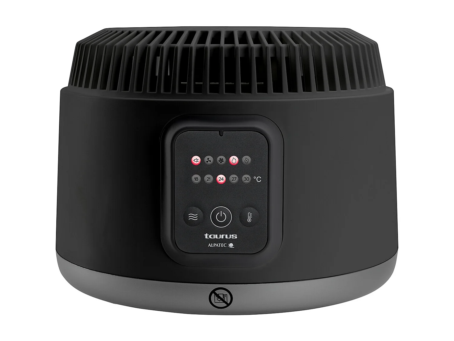 Chauffage Soufflant Vortex 2000W Tropicano Jet Hot & Cool Gris