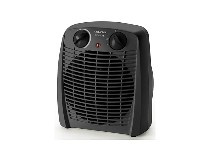Calefactor ventilador Taurus New Gobi 2000W 2 intensidades negro