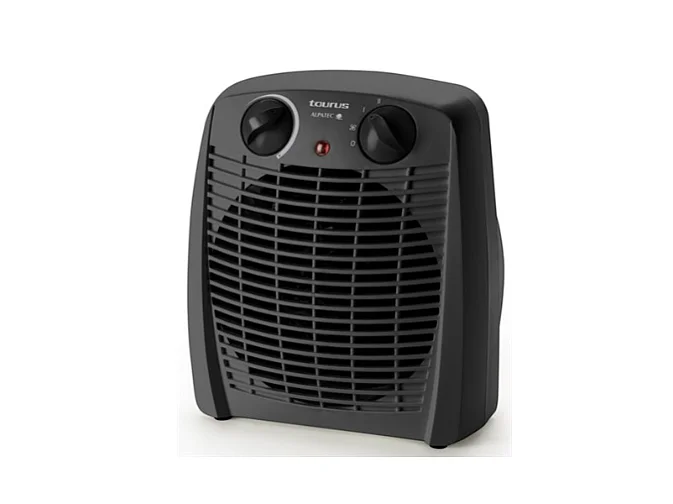 Calefactor ventilador Taurus New Gobi 2000W 2 intensidades negro