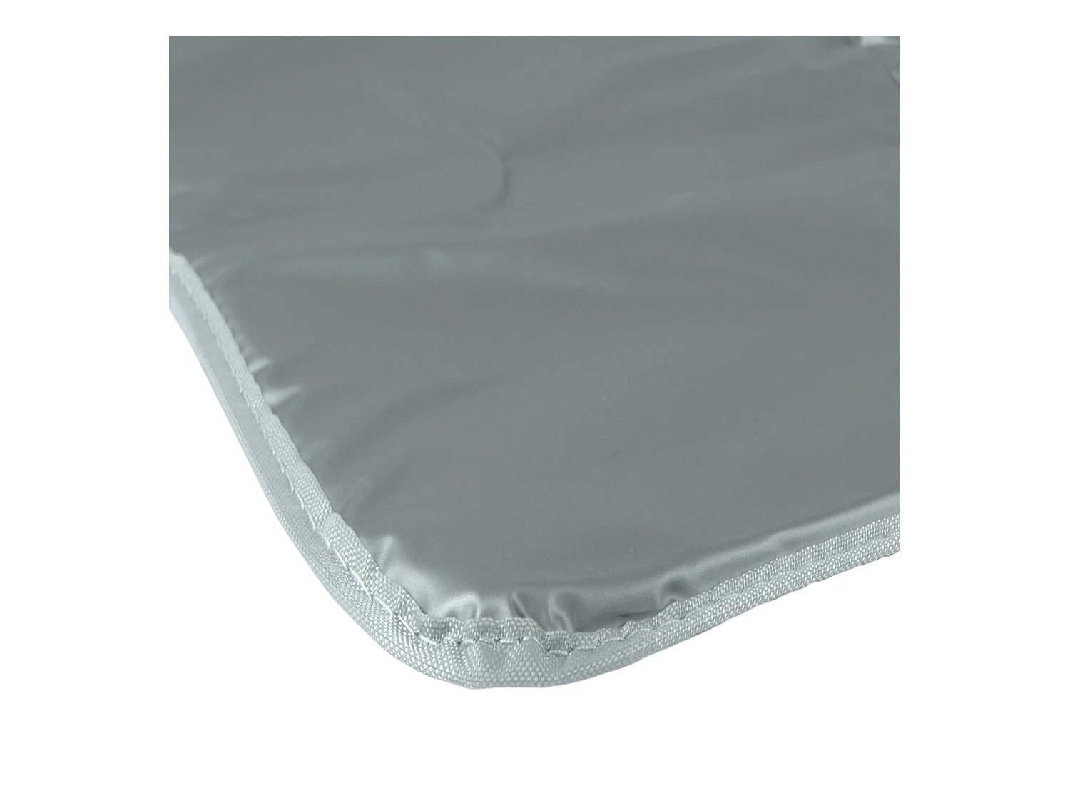 Tapis à Langer de Voyage Imperméable 68.5x35.5cm Gris - Matelas Moelleux et Pliable