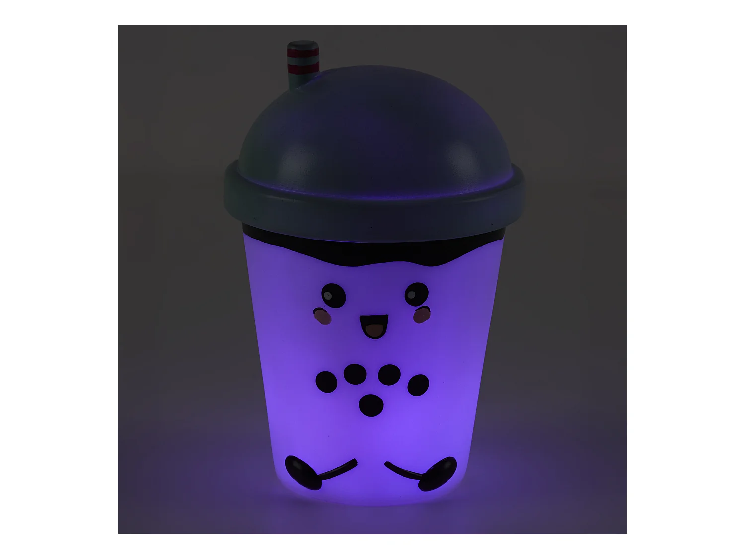 Lampe Veilleuse Smoothie Kawaii Bleu, Blanc