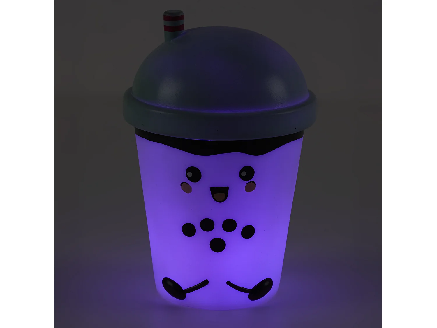 Lampe Veilleuse Smoothie Kawaii Bleu, Blanc