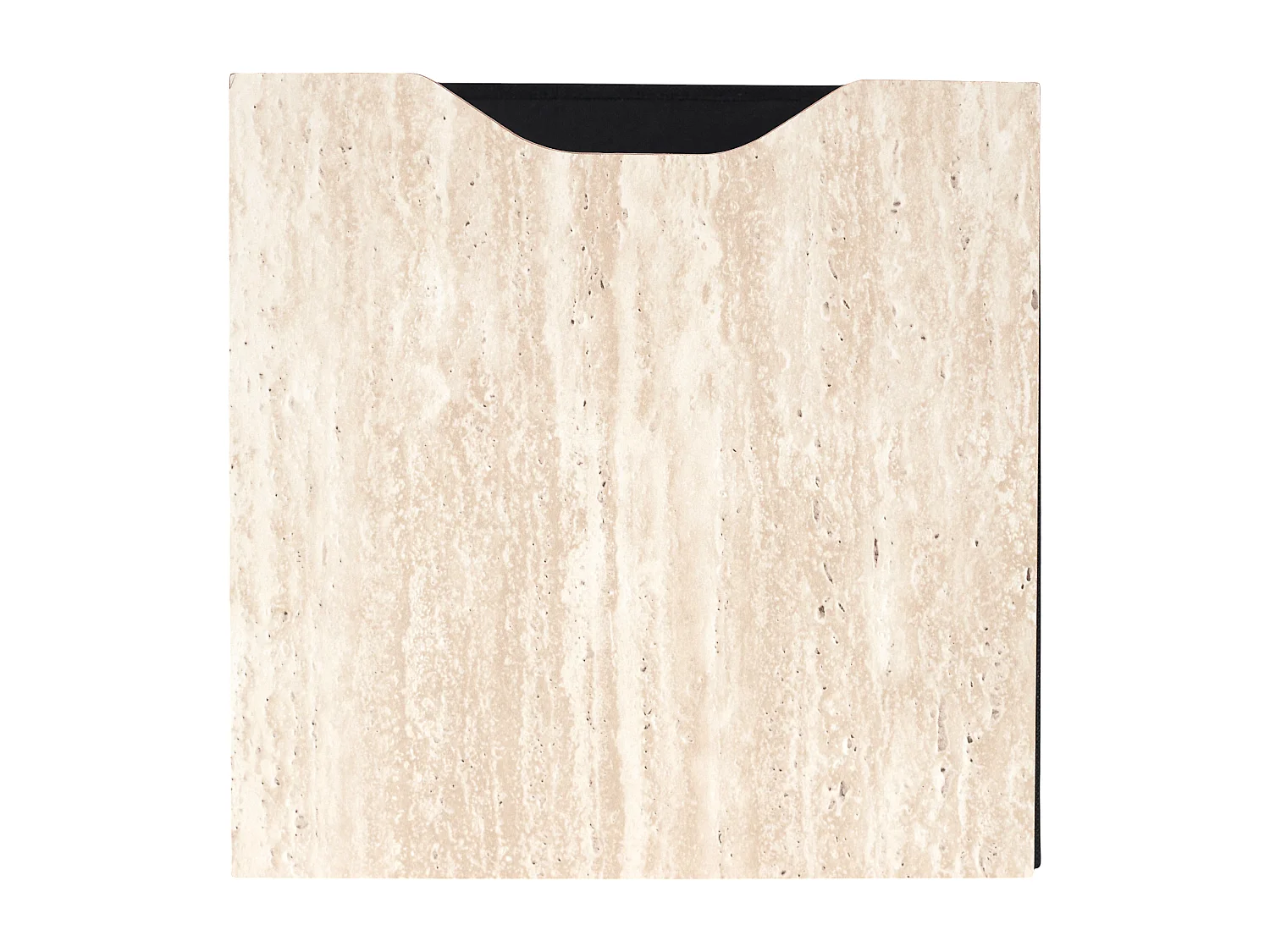 Cube De Rangement Pliable Pietra 30x30cm Blanc, Beige, Noir