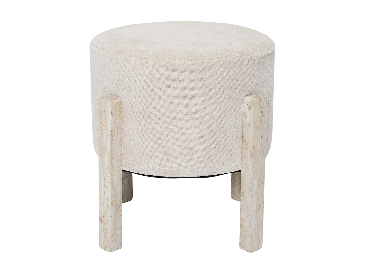 Tabouret Emilia Beige - Lot De 2 Beige